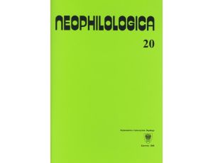 Neophilologica. Vol. 20: Études sémantico-syntaxiques des langues romanes