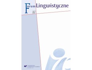 „Forum Lingwistyczne” 2017, nr 4