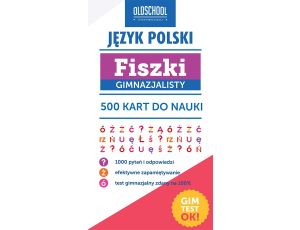 Język polski Fiszki gimnazjalisty Gimtest OK!