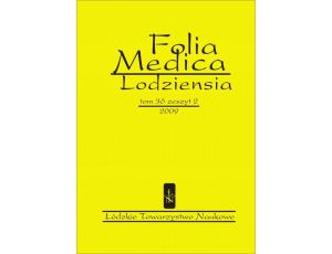 Folia Medica Lodziensia t. 36 z. 2/2009