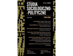 Studia Socjologiczno-Polityczne 1(12)2020