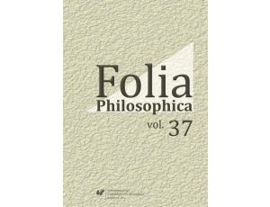 Folia Philosophica. Vol. 37
