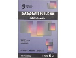 Zarządzanie Publiczne nr 1(19)/2012
