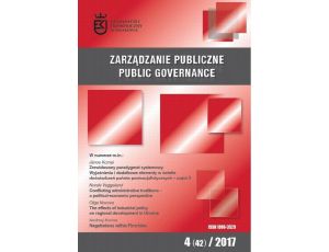 Zarządzanie Publiczne nr 4(42)/2017