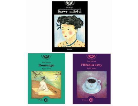 3 książki - Barwy miłości / Komungo / Filiżanka kawy - Literatura KOREAŃSKA