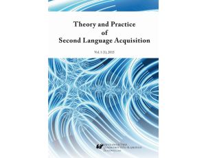 „Theory and Practice of Second Language Acquisition” 2015. Vol. 1 (1)