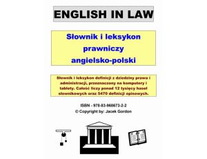 English in Law