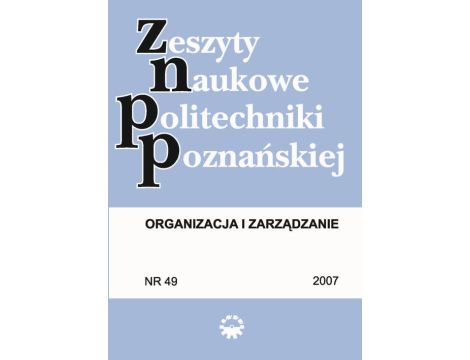 Organizacja i Zarządzanie, 2007/49