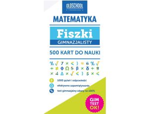 Matematyka Fiszki gimnazjalisty Gimtest OK!