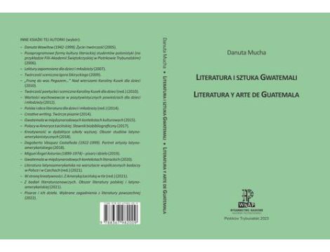Literatura i sztuka Gwatemali. Literatura y arte de Guatemala.