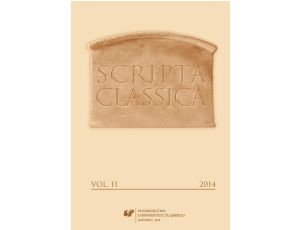 Scripta Classica. Vol. 11