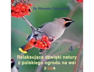Relaksujące dźwięki natury z polskiego ogrodu na wsi