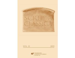 Scripta Classica. Vol. 12
