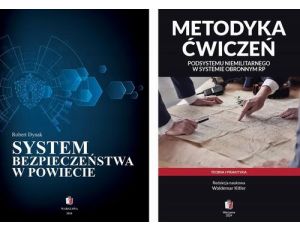 Ćwiczenia podsystemu niemilitarnego bezpieczeństwa RP na szczeblu powiatowym - Pakiet 2 książki