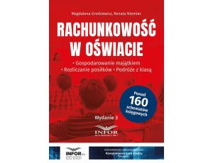 Rachunkowość w oświacie Gospodarowanie majątkiem, Rozliczanie posiłków, Podróże z klasą