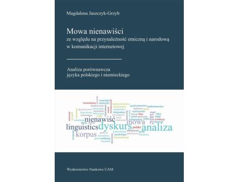 Mowa nienawiści ze względu na przynależność etniczną i narodową w komunikacji internetowej. Analiza porównawcza języka polskiego i niemieckiego