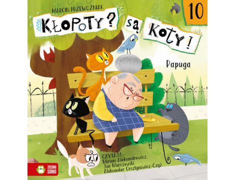 Kłopoty? Są koty! Papuga