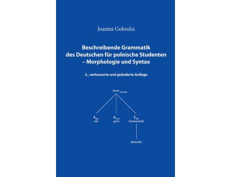 Beschreibende Grammatik des Deutschen für polnische Studenten – Morphologie und Syntax