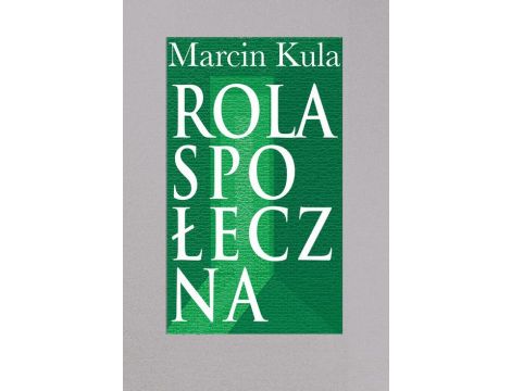 Rola społeczna