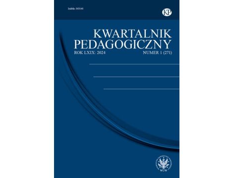 Kwartalnik Pedagogiczny 2024/1 (271). Interdyscyplinarne podejścia do zdrowia, edukacji i wsparcia społecznego Badania nad rozwojem i integracją