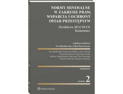 Normy minimalne w zakresie praw, wsparcia i ochrony ofiar przestępstw