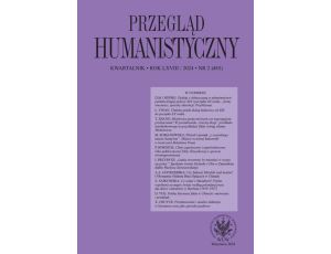 Przegląd Humanistyczny 2024/2 (485)