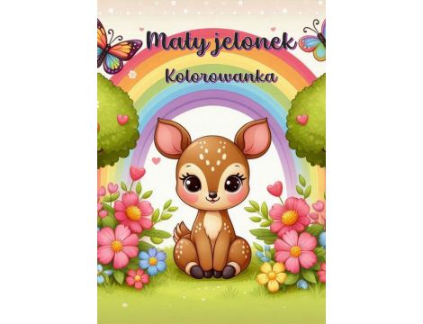 Mały jelonek Kolorowanka