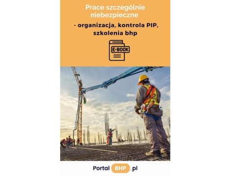 Prace szczególnie niebezpieczne – organizacja, kontrola PIP, szkolenia bhp