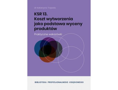 KSR 13 Koszt wytworzenia jako podstawa wyceny produktów