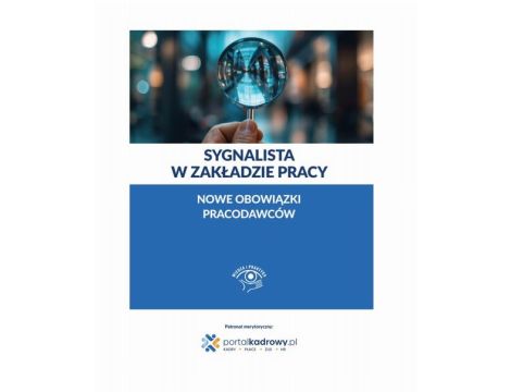 Książka. Sygnalista w zakładzie pracy – nowe obowiązki pracodawców