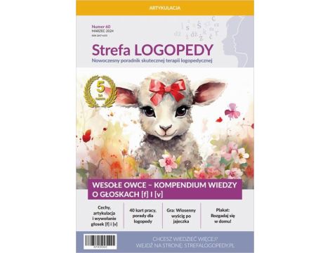 Strefa LOGOPEDY, numer 60, Wesołe owce – kompendium wiedzy o głoskach [f] i [v]