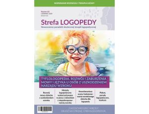 Strefa LOGOPEDY, numer 63, Tyflologopedia. Rozwój i zaburzenia mowy i języka u osób z uszkodzeniem narządu wzroku