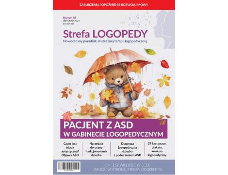 Strefa LOGOPEDY, numer 68, Pacjent z asd w gabinecie logopedycznym