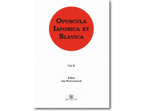 Opuscula Iaponica et Slavica  Vol. 2