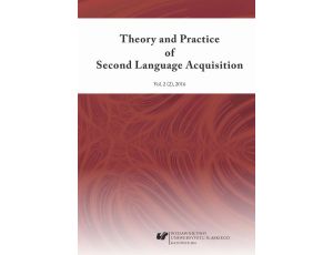 „Theory and Practice of Second Language Acquisition” 2016. Vol. 2 (2)
