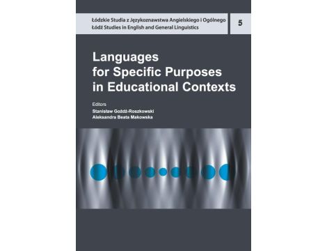Languages for Specific Purposes in Educational Contexts
