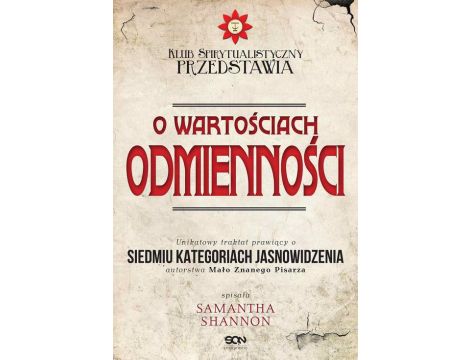 O wartościach odmienności