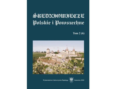 "Średniowiecze Polskie i Powszechne". T. 2 (6)