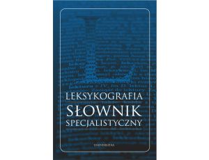 Leksykografia - słownik specjalistyczny