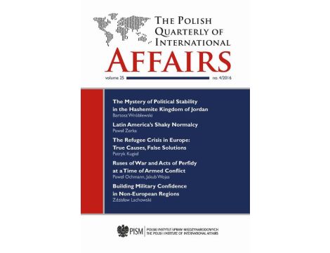 The Polish Quarterly of International Affairs nr 4/2016