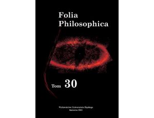 Folia Philosophica. T. 30