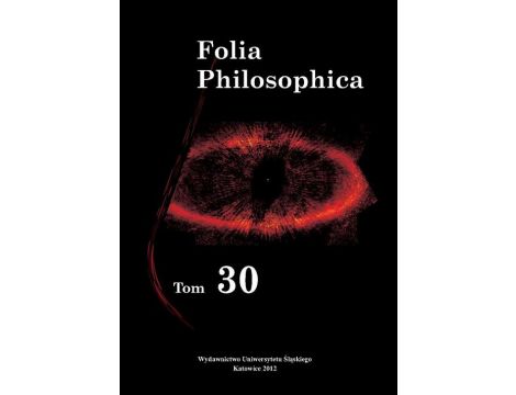 Folia Philosophica. T. 30