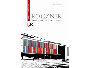 Rocznik Biblioteki Uniwersyteckiej, T. 4-5