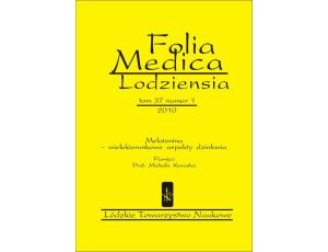 Folia Medica Lodziensia t. 37 z. 1/2010