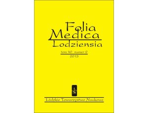Folia Medica Lodziensia t. 40 z. 2/2013
