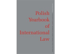 2012 POLISH YEARBOOK OF INTERNATIONAL LAW vol. XXXII