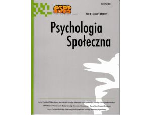Psychologia Społeczna nr 4(19)/2011