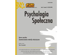 Psychologia Społeczna nr 2-3(14)/2010