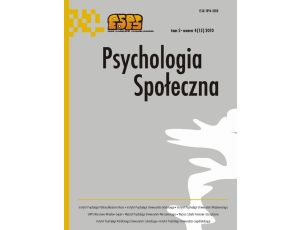 Psychologia Społeczna nr 4(15)/2010