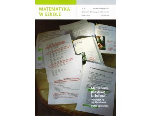 Matematyka w Szkole. Czasopismo dla nauczycieli szkół średnich. Nr 29